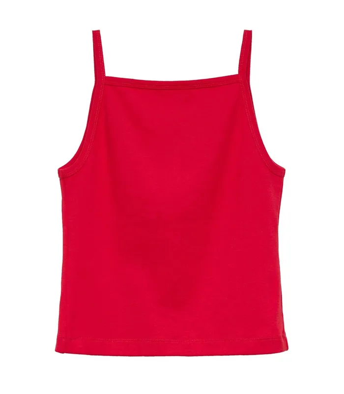 DEN Tees Women Angie Tank Scarlet