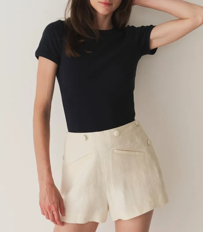 DEN Tees Women Vivi Tee Navy
