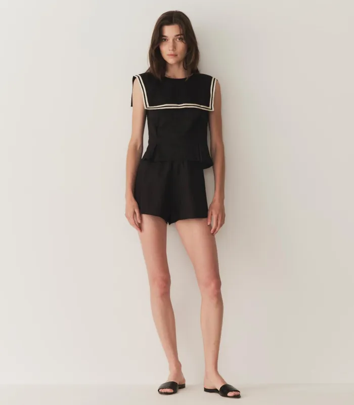 DEN Tops Women Margie Top Black DEN Tops Women Margie Top Black