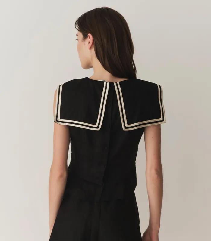DEN Tops Women Margie Top Black DEN Tops Women Margie Top Black