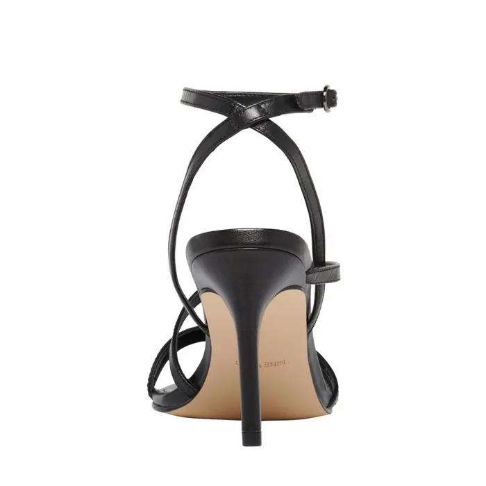 DENA Black Women Nine West Sandals