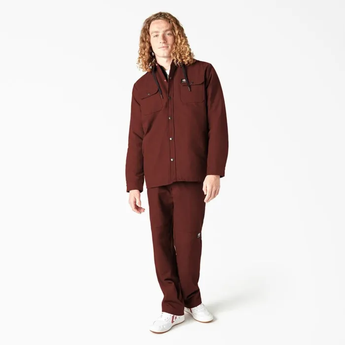 Dickies Skateboarding Duck Shirt Jacket Fired Brick Fired Brick ik9 Men Dickies Shirt Jackets Dickies Skateboarding Duck Shirt Jacket Fired Brick Fired Brick ik9 Men Dickies Shirt Jackets