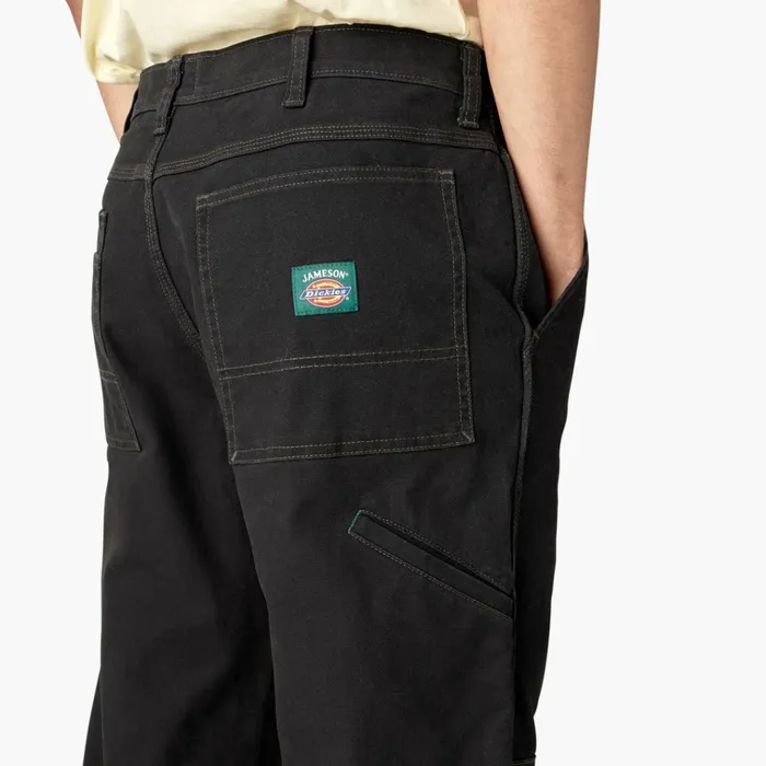 Dickies X Jameson Double Knee Pants Rinsed Black Rinsed Black rbk Men Dickies Double Knee Dickies X Jameson Double Knee Pants Rinsed Black Rinsed Black rbk Men Dickies Double Knee