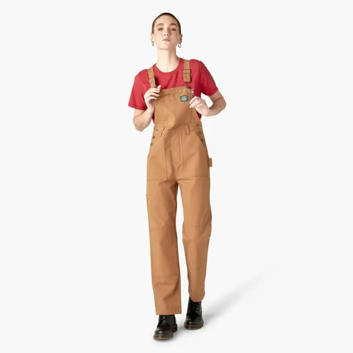 Dickies X Jameson Women039s Utility Double Knee Overalls Rinsed Brown Duck Rinsed Brown Duck rbd Women Dickies Overalls Dickies X Jameson Women039s Utility Double Knee Overalls Rinsed Brown Duck Rinsed Brown Duck rbd Women Dickies Overalls