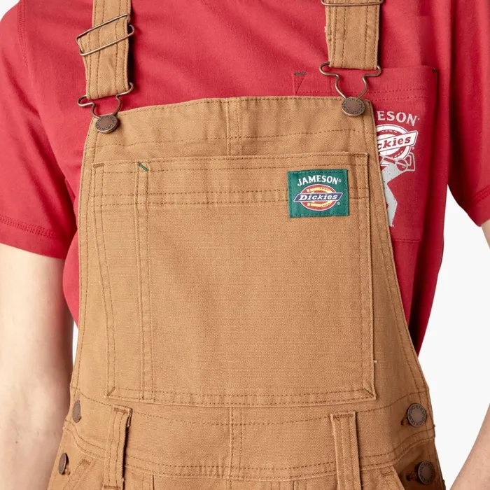 Dickies X Jameson Women039s Utility Double Knee Overalls Rinsed Brown Duck Rinsed Brown Duck rbd Women Dickies Overalls Dickies X Jameson Women039s Utility Double Knee Overalls Rinsed Brown Duck Rinsed Brown Duck rbd Women Dickies Overalls