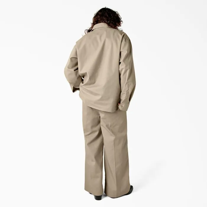 Dickies X Willy Chavarria Long Sleeve Work Shirt Desert Sand Desert Sand ds Men Dickies Button Up Dickies X Willy Chavarria Long Sleeve Work Shirt Desert Sand Desert Sand ds Men Dickies Button Up