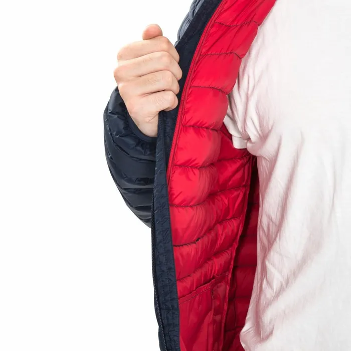 Digby Down Packaway Jacket Navy Blue Men Trespass Packaway Jackets