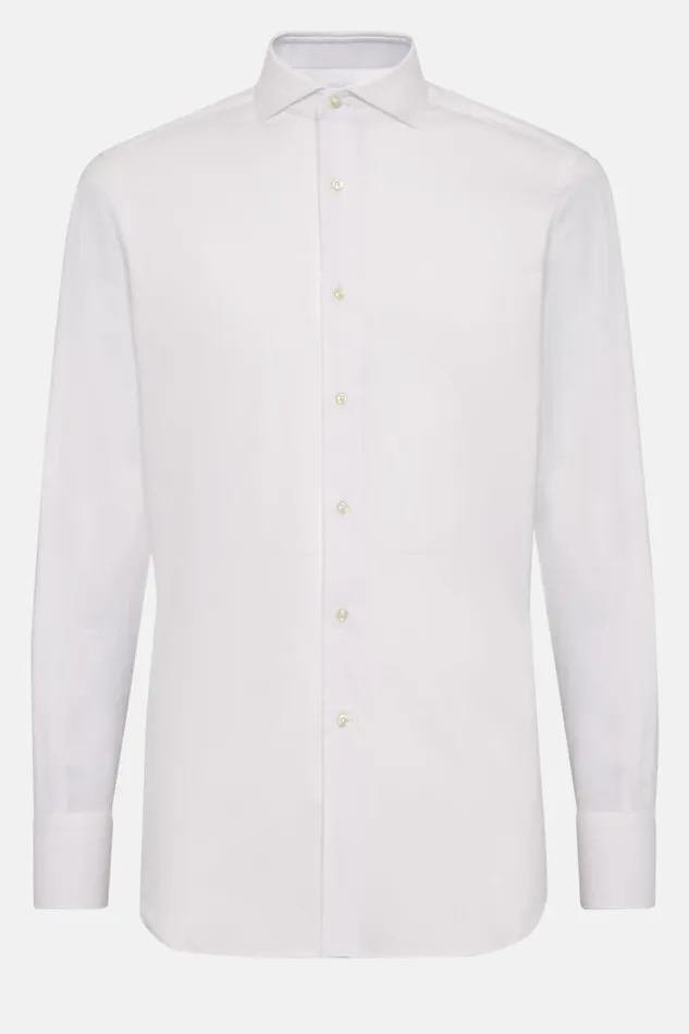 Dress Shirts Men Boggi Milano Slim Fit White Stretch CottonNylon Shirt White Dress Shirts Men Boggi Milano Slim Fit White Stretch CottonNylon Shirt White