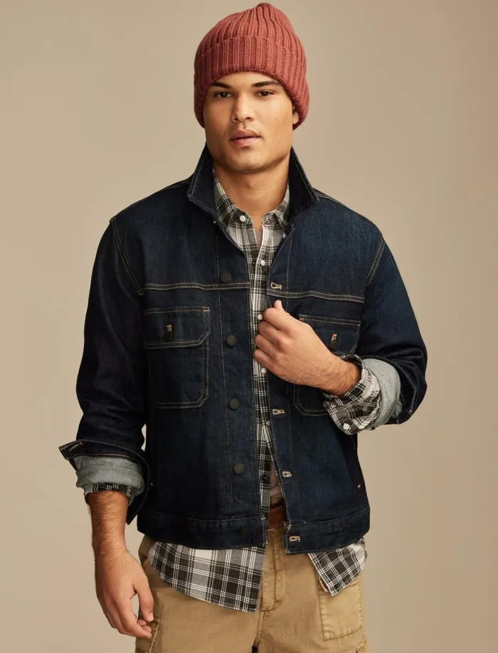 Dress Up Denim Jacket Rumson Men Lucky Brand Jackets and Outerwear