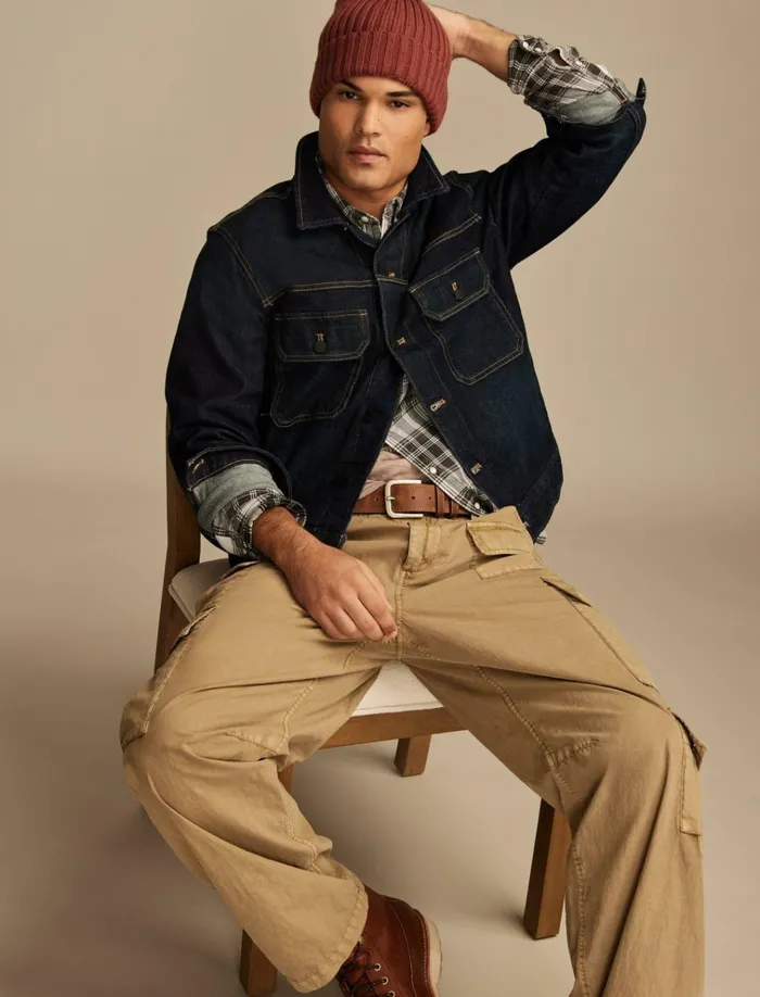 Dress Up Denim Jacket Rumson Men Lucky Brand Jackets and Outerwear