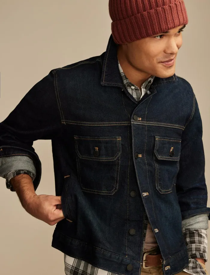 Dress Up Denim Jacket Rumson Men Lucky Brand Jackets and Outerwear