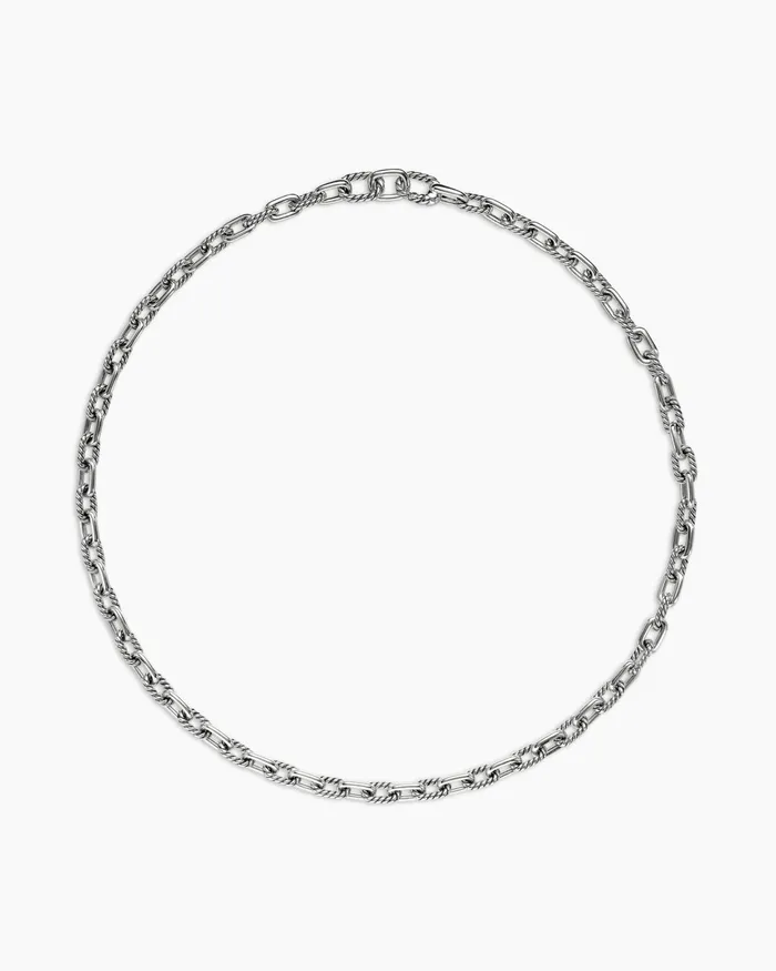 DY Madison Chain Necklace In Sterling Silver 55mm Women David Yurman Chain DY Madison Chain Necklace In Sterling Silver 55mm Women David Yurman Chain