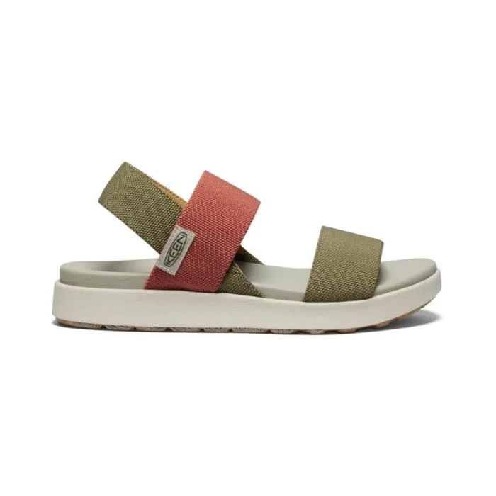 Elle Backstrap Martini OliveBaked Clay Sandal Women KEEN Casual