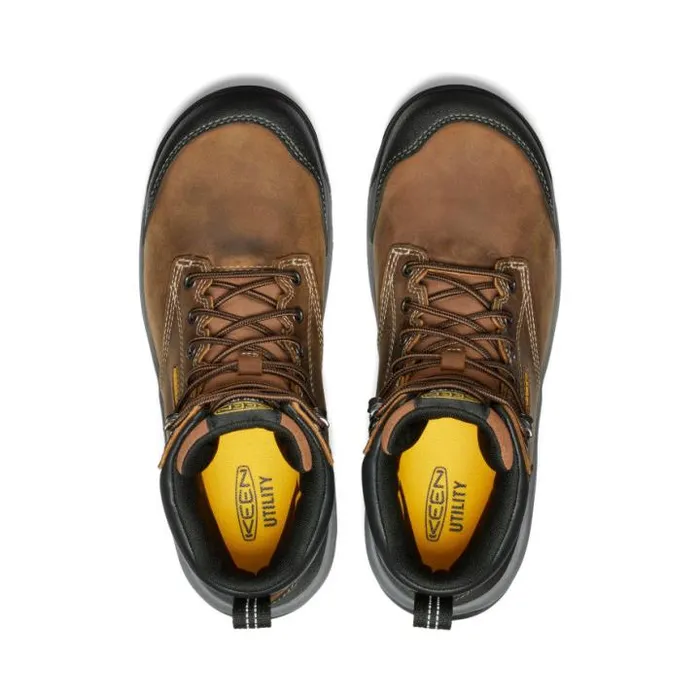 Evanston Boot 6quot Waterproof BisonBlack Leather Work Boot Men KEEN Boots Evanston Boot 6quot Waterproof BisonBlack Leather Work Boot Men KEEN Boots