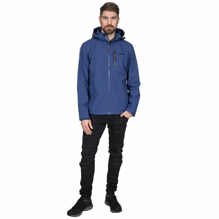 Ferguson II DLX Breathable Softshell Jacket Twilight Marl Men Trespass Softshell Jackets Ferguson II DLX Breathable Softshell Jacket Twilight Marl Men Trespass Softshell Jackets