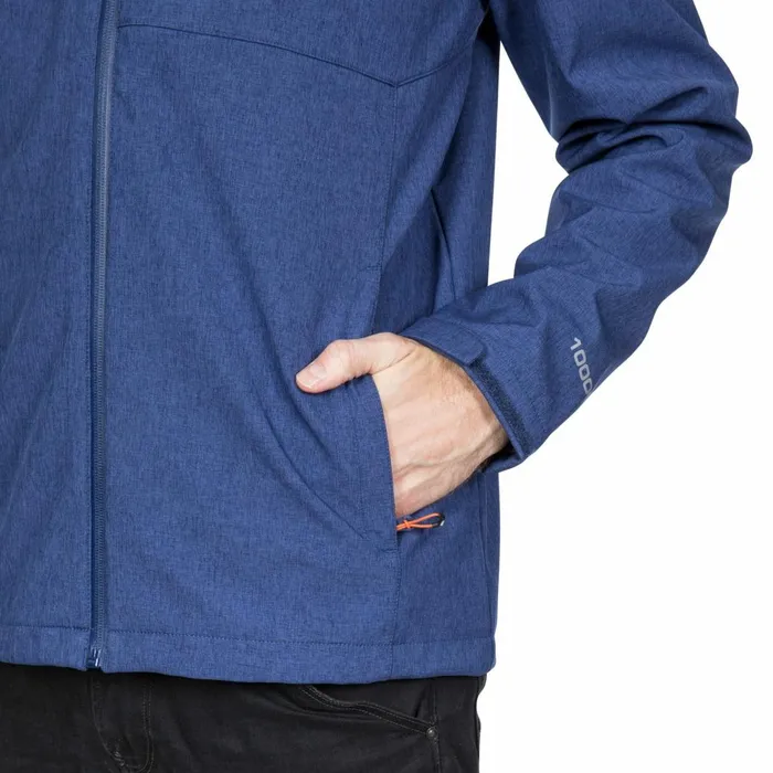 Ferguson II DLX Breathable Softshell Jacket Twilight Marl Men Trespass Softshell Jackets Ferguson II DLX Breathable Softshell Jacket Twilight Marl Men Trespass Softshell Jackets