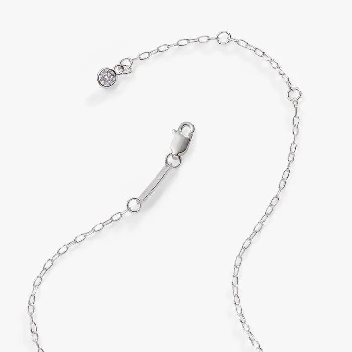 Fine Jewelry Women Alex And Ani Initial A Precious Elongated Necklace Sterling Silver