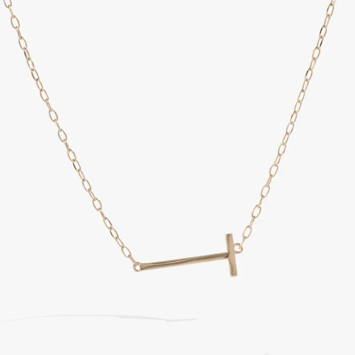 Fine Jewelry Women Alex And Ani Initial T Precious Elongated Necklace 14kt Gold Over 925 Sterling Silver Fine Jewelry Women Alex And Ani Initial T Precious Elongated Necklace 14kt Gold Over 925 Sterling Silver