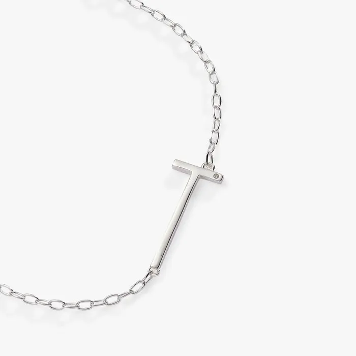 Fine Jewelry Women Alex And Ani Initial T Precious Elongated Necklace 14kt Gold Over 925 Sterling Silver
