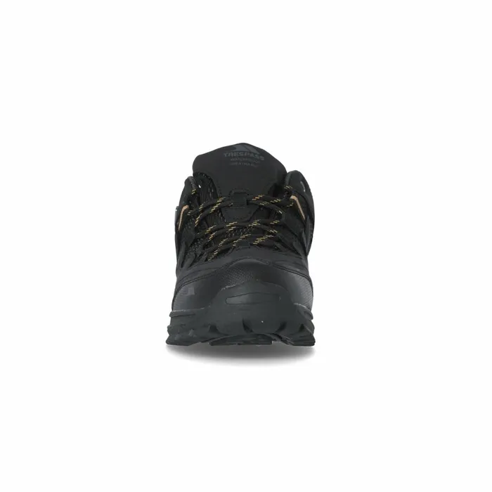 Finley Walking Shoes Black Men Trespass Walking Shoes