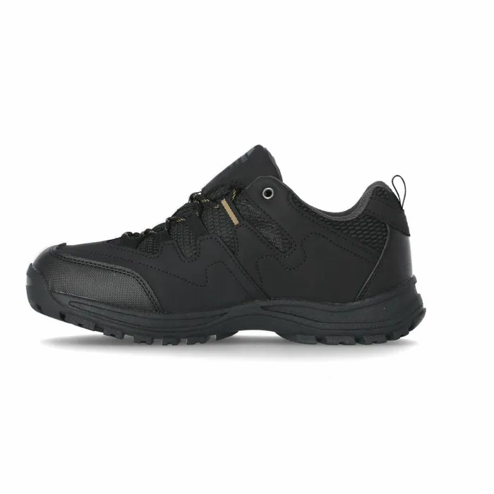 Finley Walking Shoes Black Men Trespass Walking Shoes