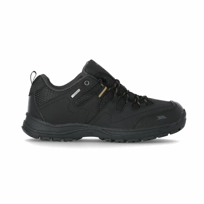 Finley Walking Shoes Black Men Trespass Walking Shoes