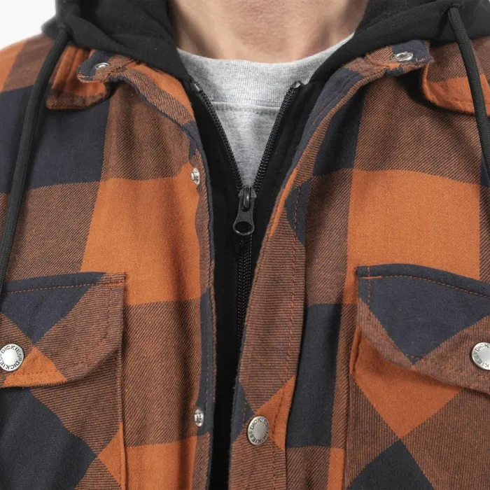 Flannel Hooded Shirt Jacket Gingerbread Buffalo Plaid Gingerbread Buffalo Plaid gpb Men Dickies Shirt Jackets Flannel Hooded Shirt Jacket Gingerbread Buffalo Plaid Gingerbread Buffalo Plaid gpb Men Dickies Shirt Jackets