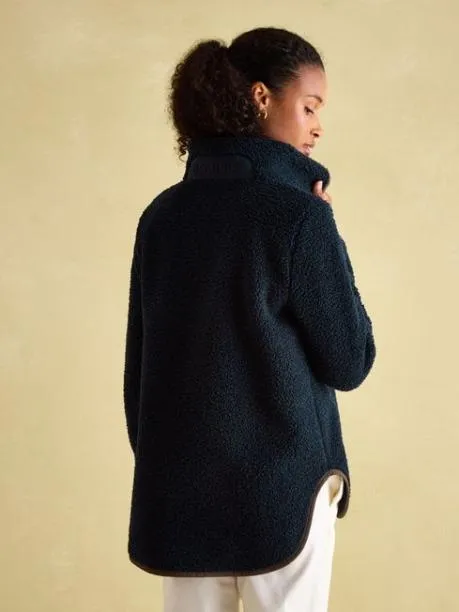 Fleeces and Sweatshirts Women Joules Navy Quarter Zip Fleece