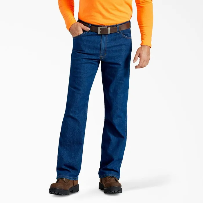 FLEX Active Waist Relaxed Fit Jeans Rinsed Indigo Blue Rinsed Indigo Blue rnb Men Dickies Jeans FLEX Active Waist Relaxed Fit Jeans Rinsed Indigo Blue Rinsed Indigo Blue rnb Men Dickies Jeans