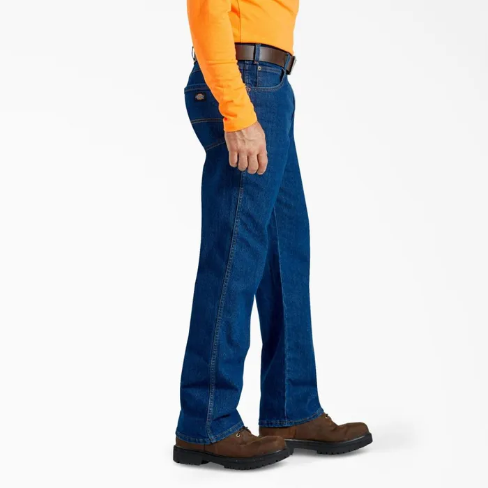 FLEX Active Waist Relaxed Fit Jeans Rinsed Indigo Blue Rinsed Indigo Blue rnb Men Dickies Jeans FLEX Active Waist Relaxed Fit Jeans Rinsed Indigo Blue Rinsed Indigo Blue rnb Men Dickies Jeans