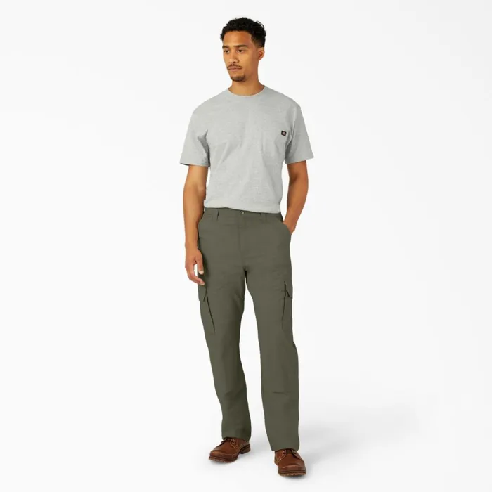 FLEX DuraTech Relaxed Fit Ripstop Cargo Pants Moss Green Moss Green ms Men Dickies Cargo FLEX DuraTech Relaxed Fit Ripstop Cargo Pants Moss Green Moss Green ms Men Dickies Cargo