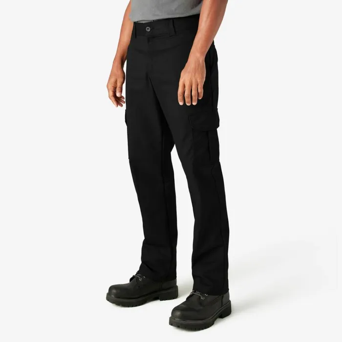 FLEX Regular Fit Cargo Pants Black Black bk Men Dickies Cargo FLEX Regular Fit Cargo Pants Black Black bk Men Dickies Cargo