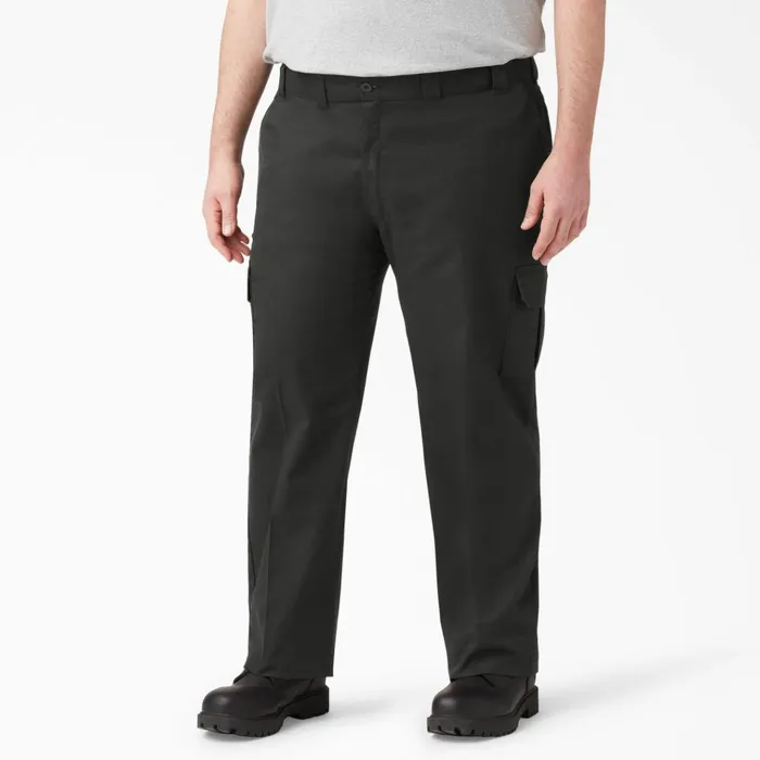 FLEX Regular Fit Cargo Pants Black Black bk Men Dickies Cargo FLEX Regular Fit Cargo Pants Black Black bk Men Dickies Cargo