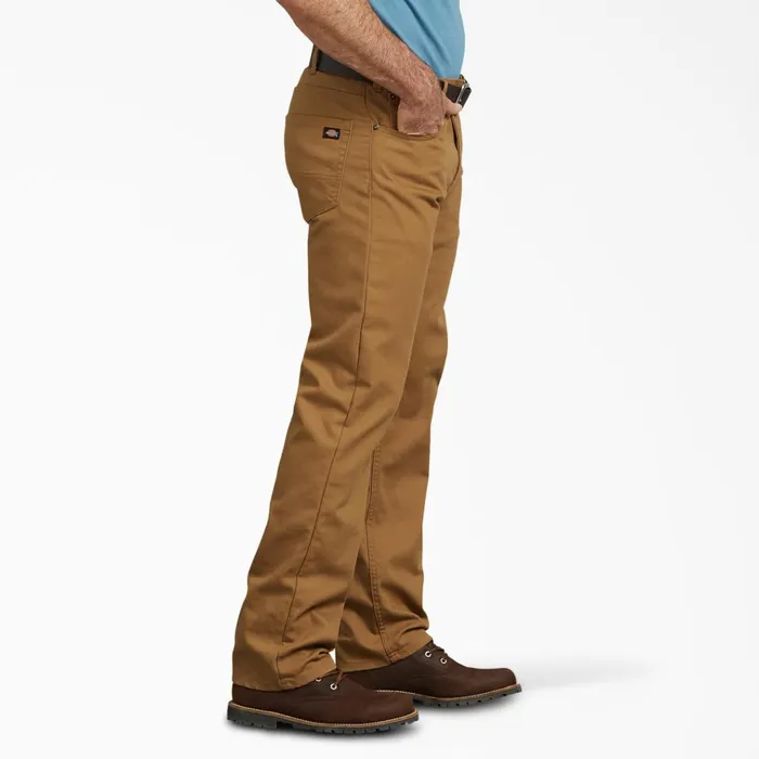 FLEX Regular Fit Duck Pants Stonewashed Brown Duck Stonewashed Brown Duck sbd Men Dickies Work Pants FLEX Regular Fit Duck Pants Stonewashed Brown Duck Stonewashed Brown Duck sbd Men Dickies Work Pants