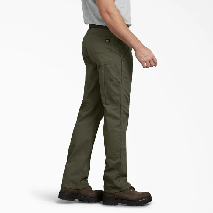 FLEX Regular Fit Ripstop Carpenter Pants Rinsed Moss Green Rinsed Moss Green rms Men Dickies Carpenter FLEX Regular Fit Ripstop Carpenter Pants Rinsed Moss Green Rinsed Moss Green rms Men Dickies Carpenter