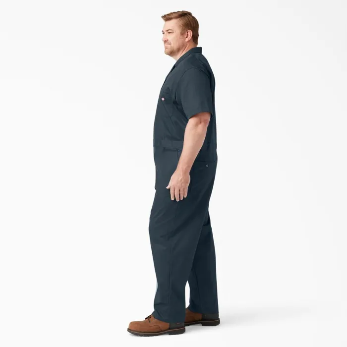 FLEX Short Sleeve Coveralls Dark Navy Dark Navy dn Men Dickies Coveralls FLEX Short Sleeve Coveralls Dark Navy Dark Navy dn Men Dickies Coveralls