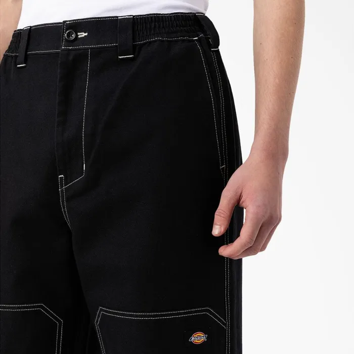 Florala Relaxed Fit Double Knee Pants Black Black bkx Men Dickies Double Knee Florala Relaxed Fit Double Knee Pants Black Black bkx Men Dickies Double Knee