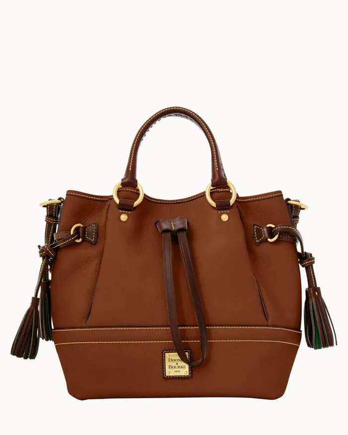 Florentine Buckley Bag Chestnut Women Dooney and Bourke Satchels