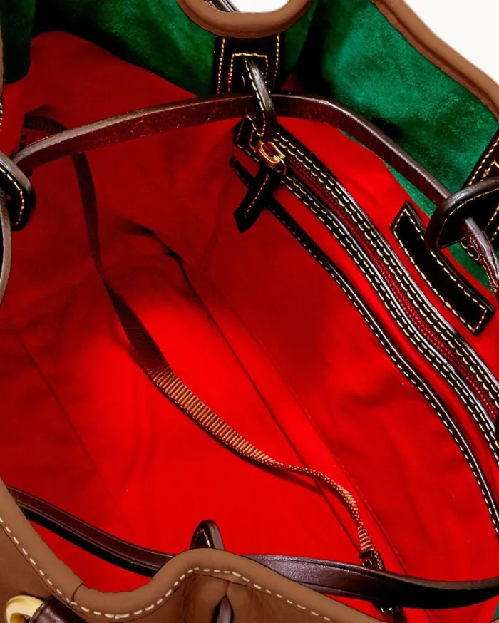 Florentine Buckley Bag Chestnut Women Dooney and Bourke Satchels Florentine Buckley Bag Chestnut Women Dooney and Bourke Satchels