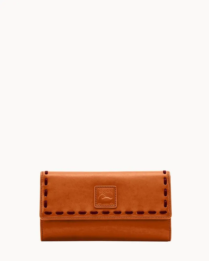 Florentine Checkbook Organizer Natural Women Dooney and Bourke Wallets