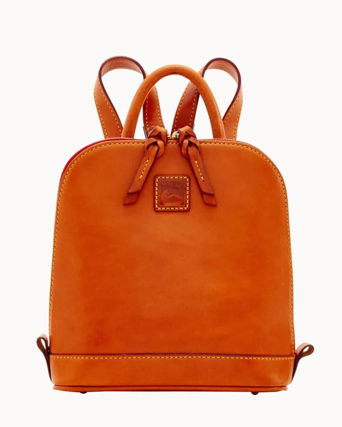 Florentine Small Zip Pod Backpack Natural Women Dooney and Bourke Backpacks