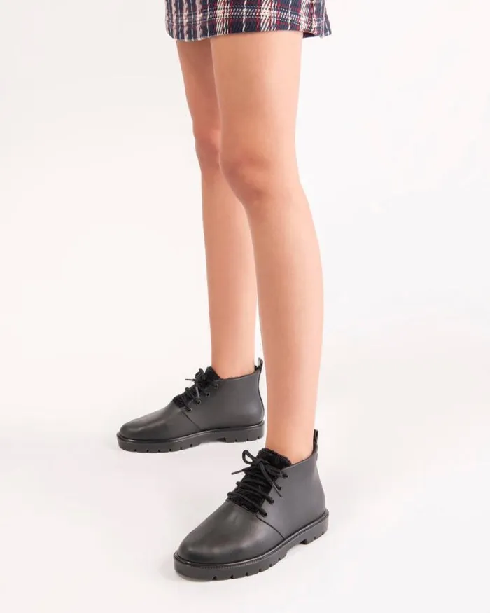 Fluffy Boot Black Women Melissa Boots