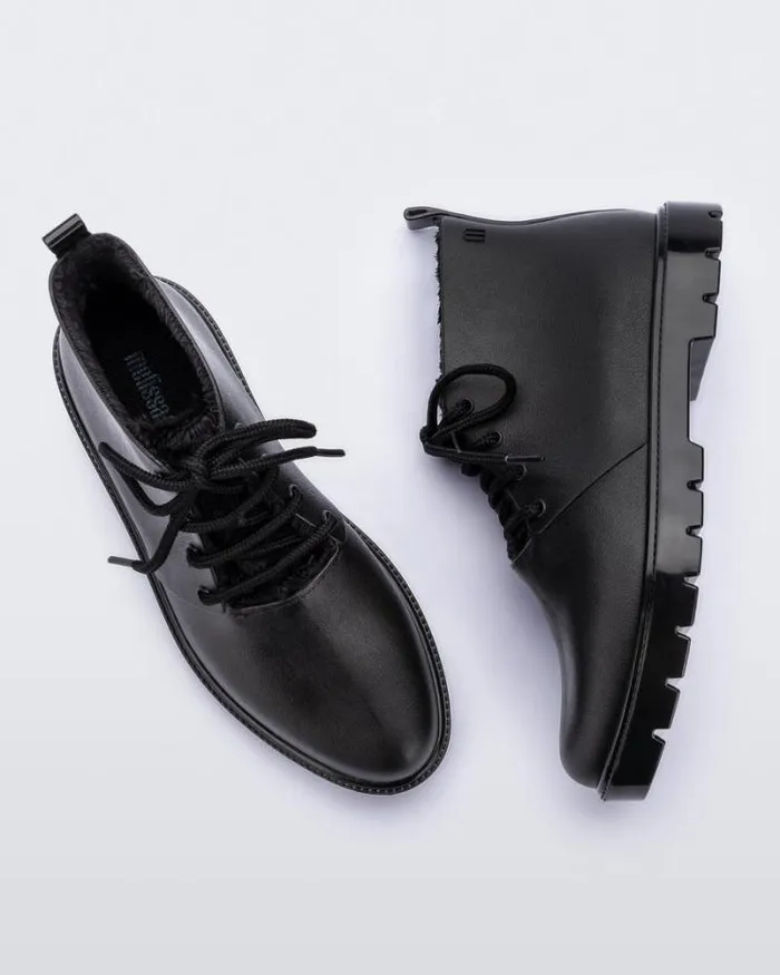 Fluffy Boot Black Women Melissa Boots