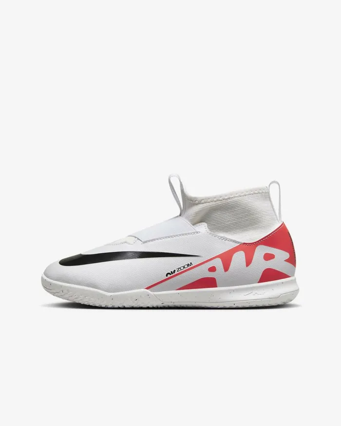 Football Kids Nike Jr Mercurial Superfly 9 Academy Bright Crimsonblackwhite