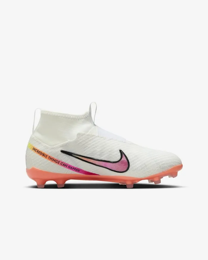 Football Kids Nike Jr Mercurial Superfly 9 Pro 039Marcus Rashford039 Whiteblack