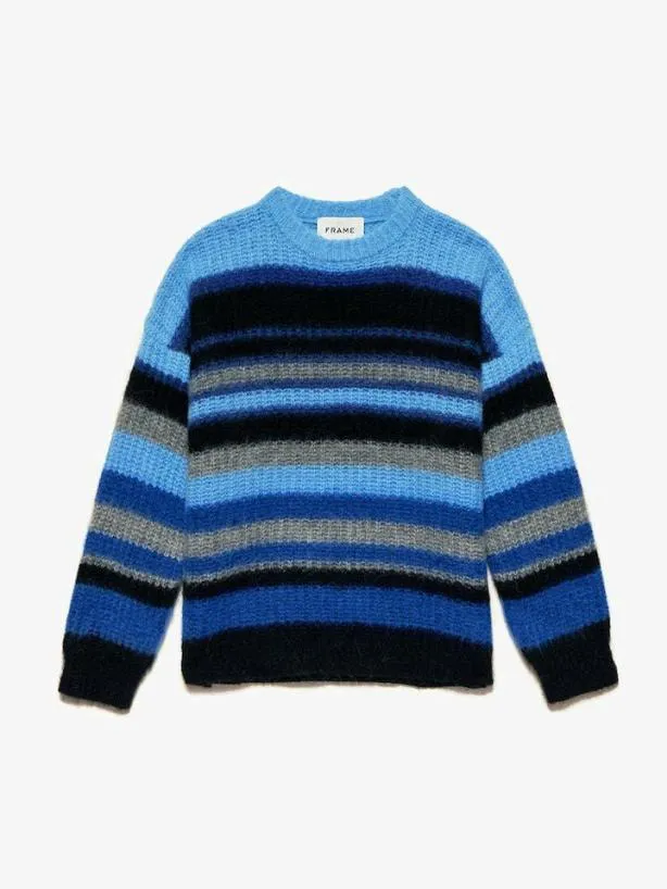 Frame Alpaca Sweater In Sky Blue Multi Sky Blue Multi Men Sweaters and Hoodies Frame Alpaca Sweater In Sky Blue Multi Sky Blue Multi Men Sweaters and Hoodies
