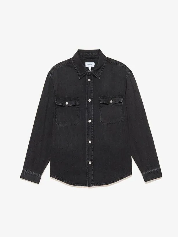 Frame Denim Shirt In Cityscape Cityscape Men Shirts