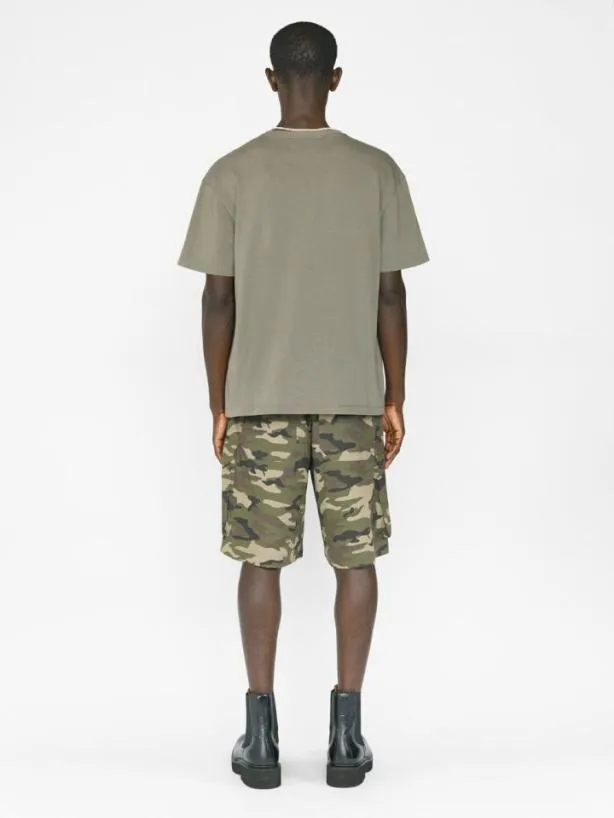 Frame FRAME Logo Print Tee In Old Green Old Green Men Tees Frame FRAME Logo Print Tee In Old Green Old Green Men Tees
