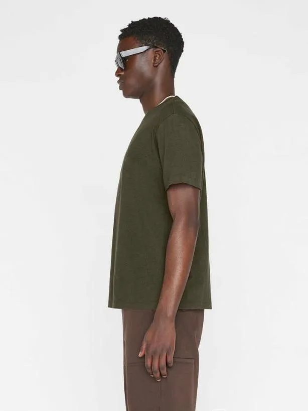 Frame FRAME Logo Tee In Mocha Mocha Men Tees Frame FRAME Logo Tee In Mocha Mocha Men Tees