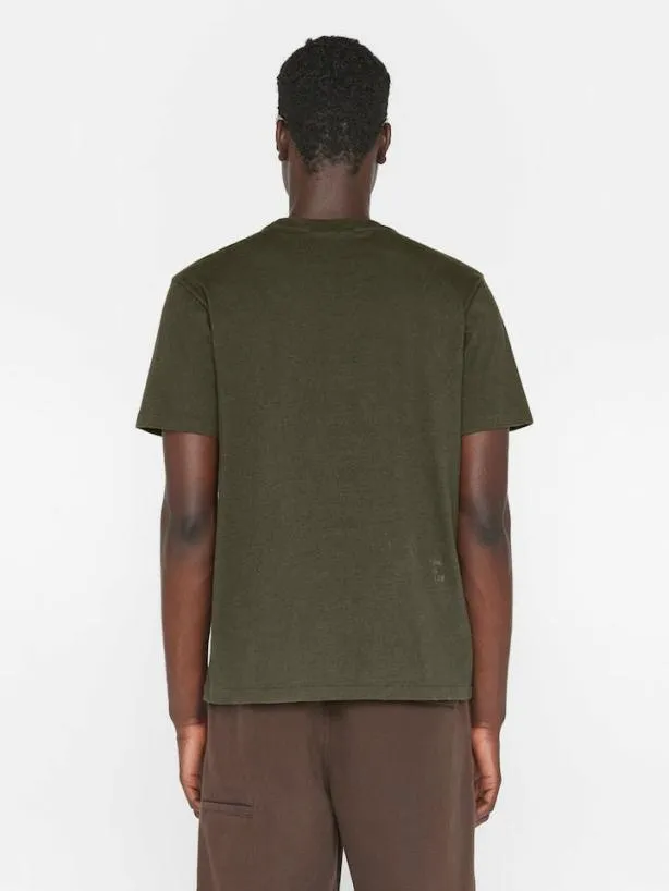 Frame FRAME Logo Tee In Mocha Mocha Men Tees Frame FRAME Logo Tee In Mocha Mocha Men Tees